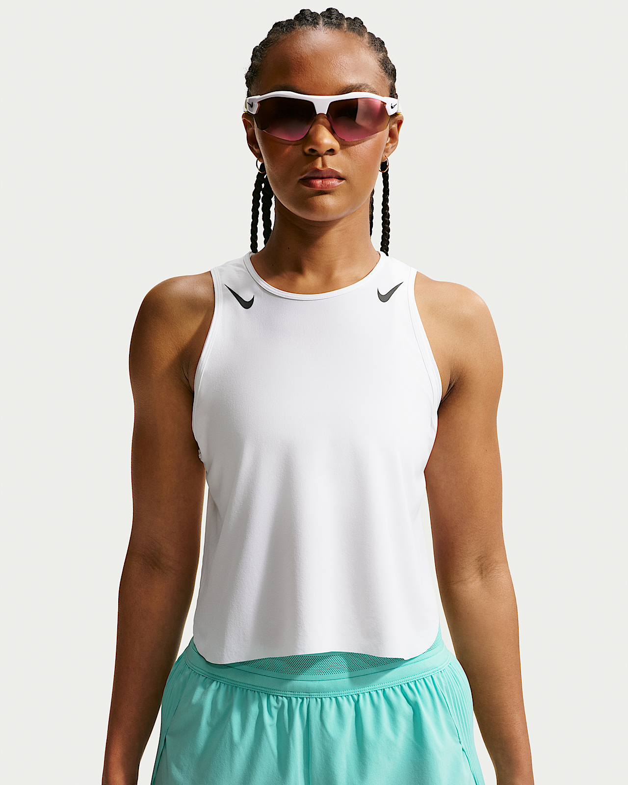 Женские  Nike AeroSwift Dri-FIT ADV Cropped Tank Top для бега