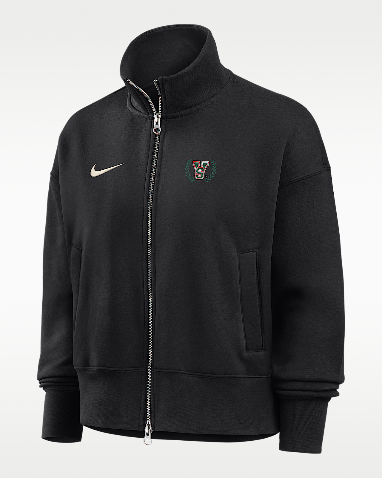 Женская куртка Nike College (Mississippi Valley State University) Nike Phoenix Fleece Track