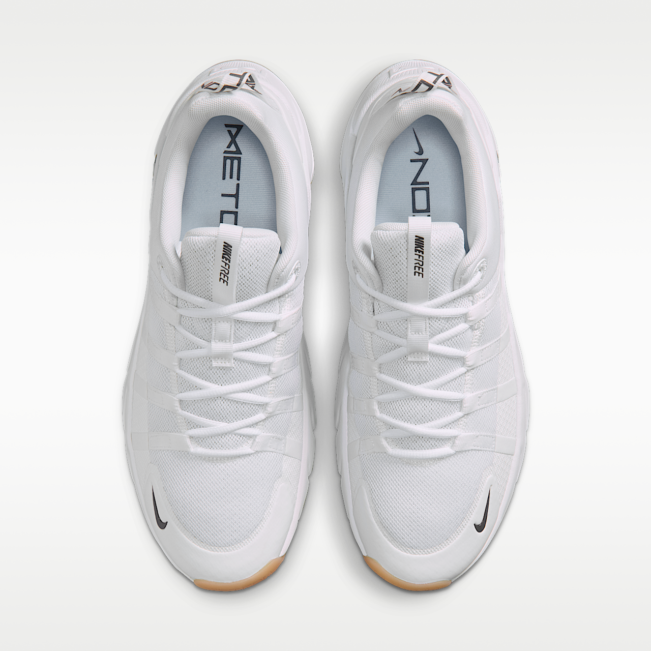 Nike Free sneaker Wit/Iron Grey/Gum Yellow/Wit