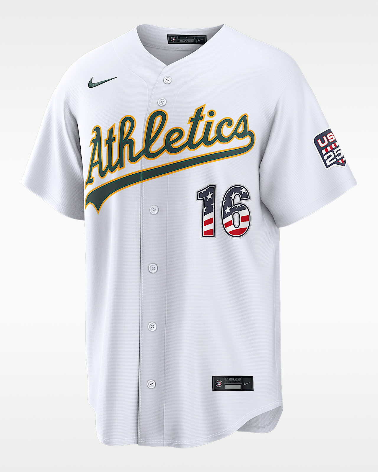 Мужские джерси Nick Kurtz Athletics USA 250 Nike MLB Stadium Jersey