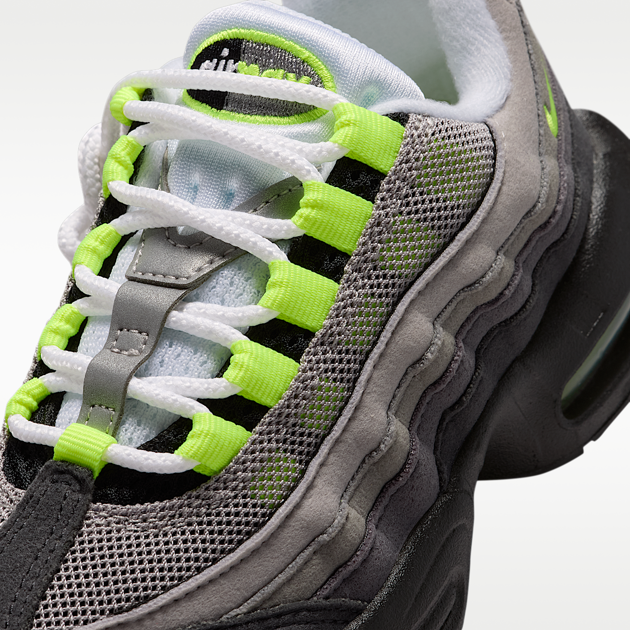 Nike Air Max sneaker Zwart/Anthracite/Light Graphite/Neon Yellow