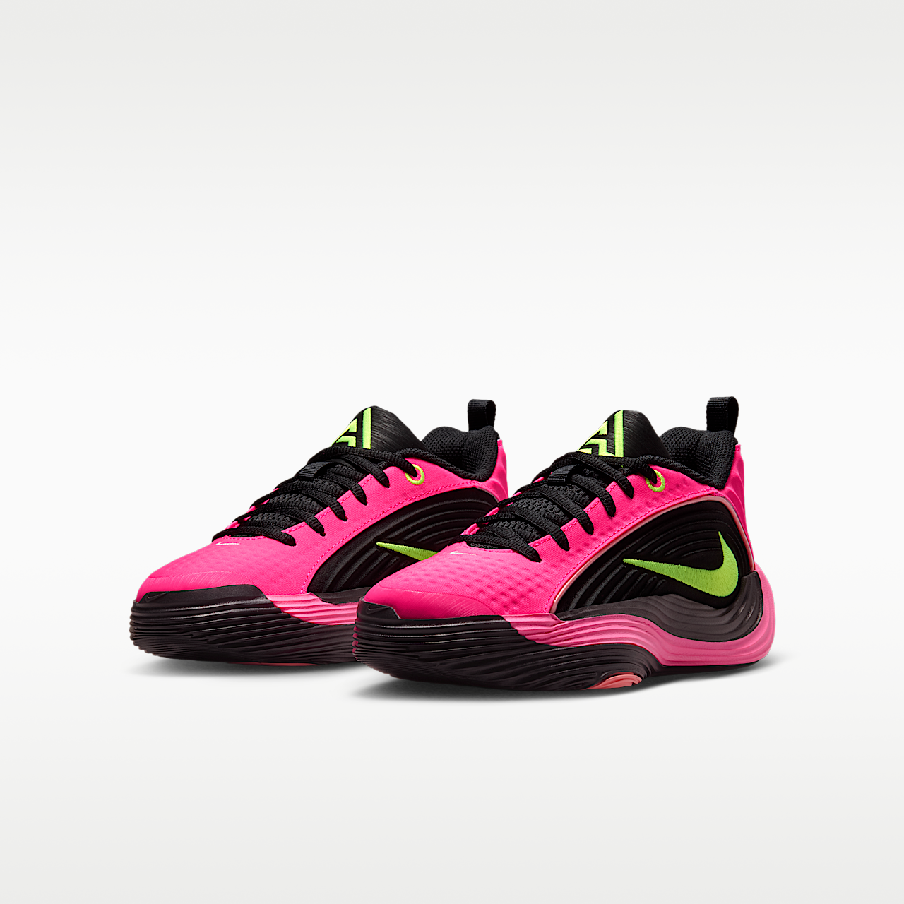 Nike  sneaker Hyper Pink/Oracle Pink/Zwart/Volt