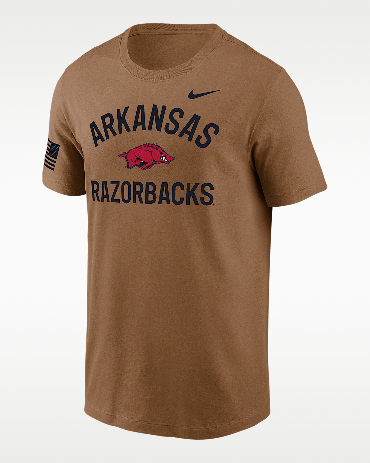 Мужская футболка Arkansas Razorbacks Nike Dri-FIT College