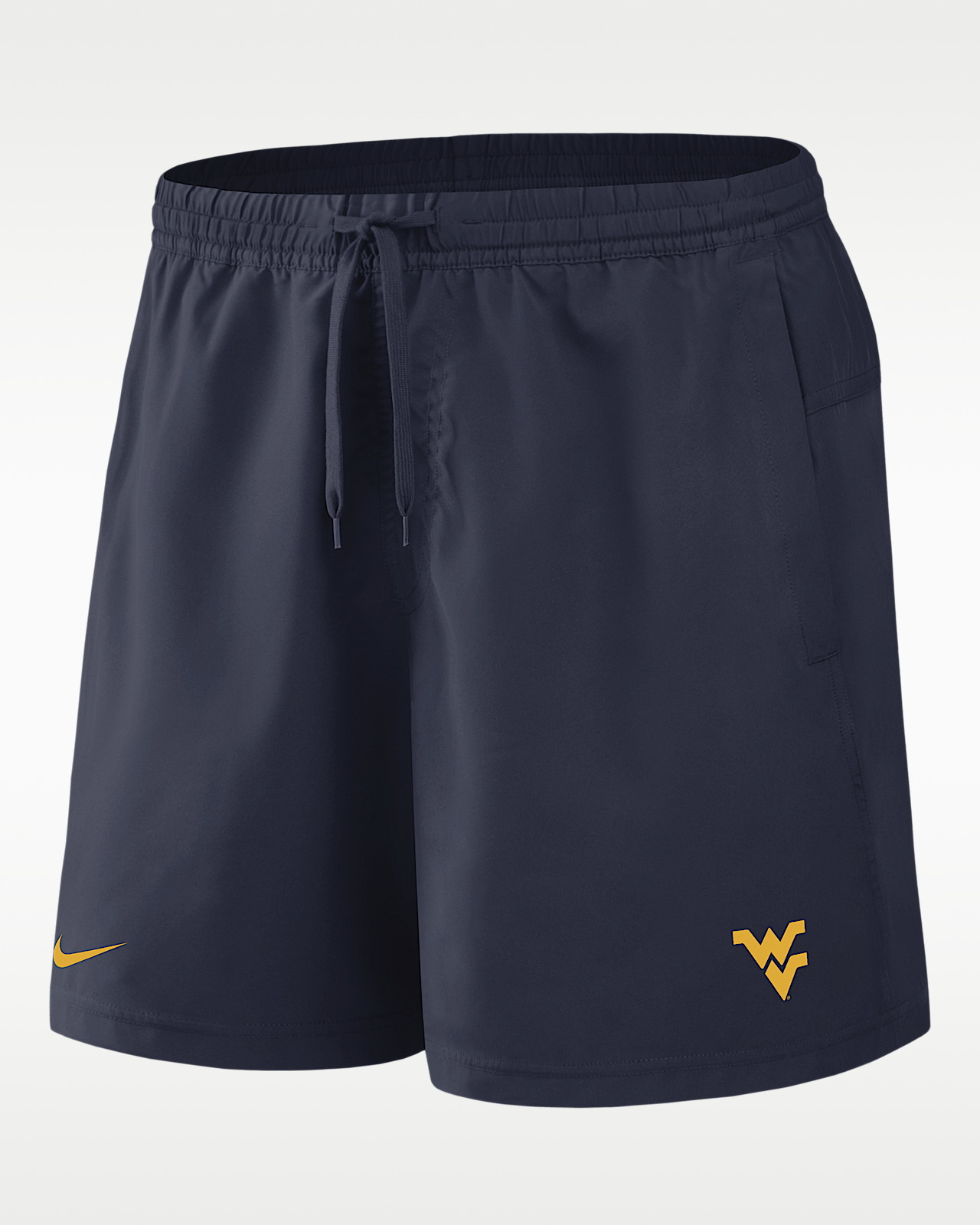 Мужские шорты West Virginia Primetime Primary Logo Nike Dri-FIT College Form Shorts