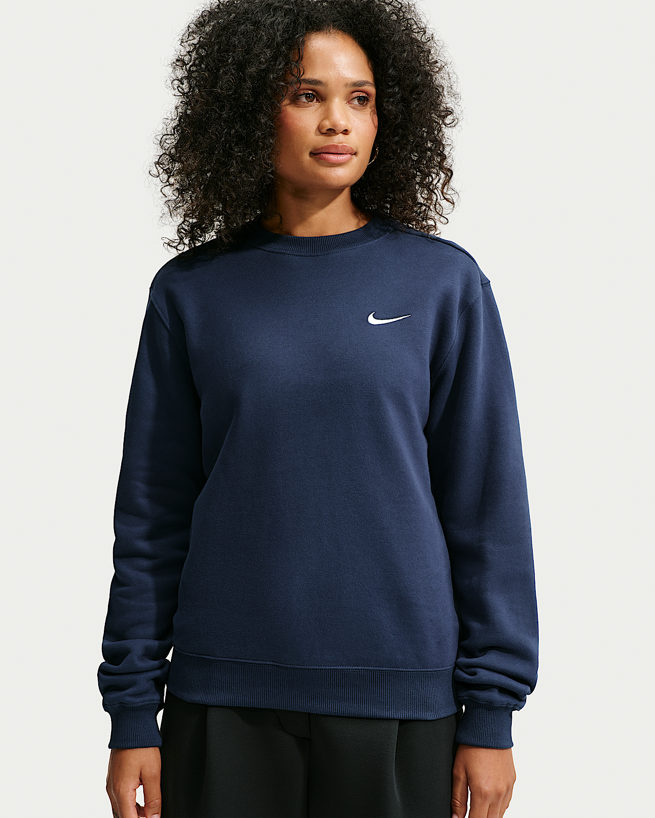 Женские  Nike Studio Fleece Medium Weight Crew