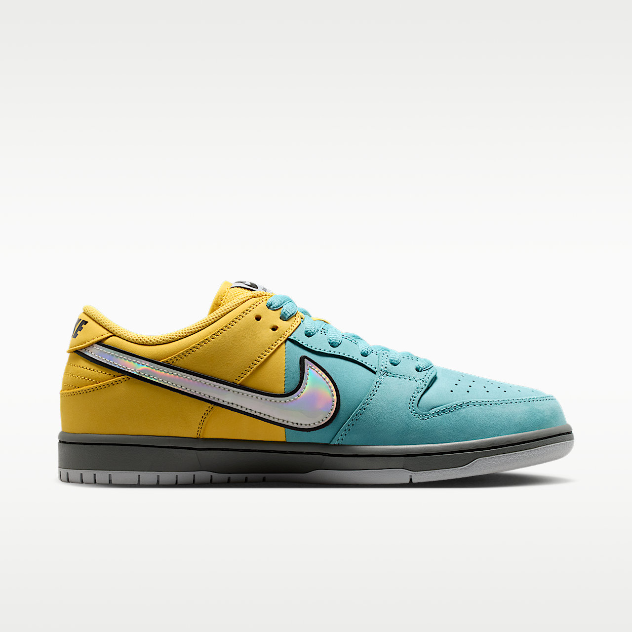 Nike Dunk Low sneaker Lightning/Denim Turquoise/Iron Grey/Wolf Grey
