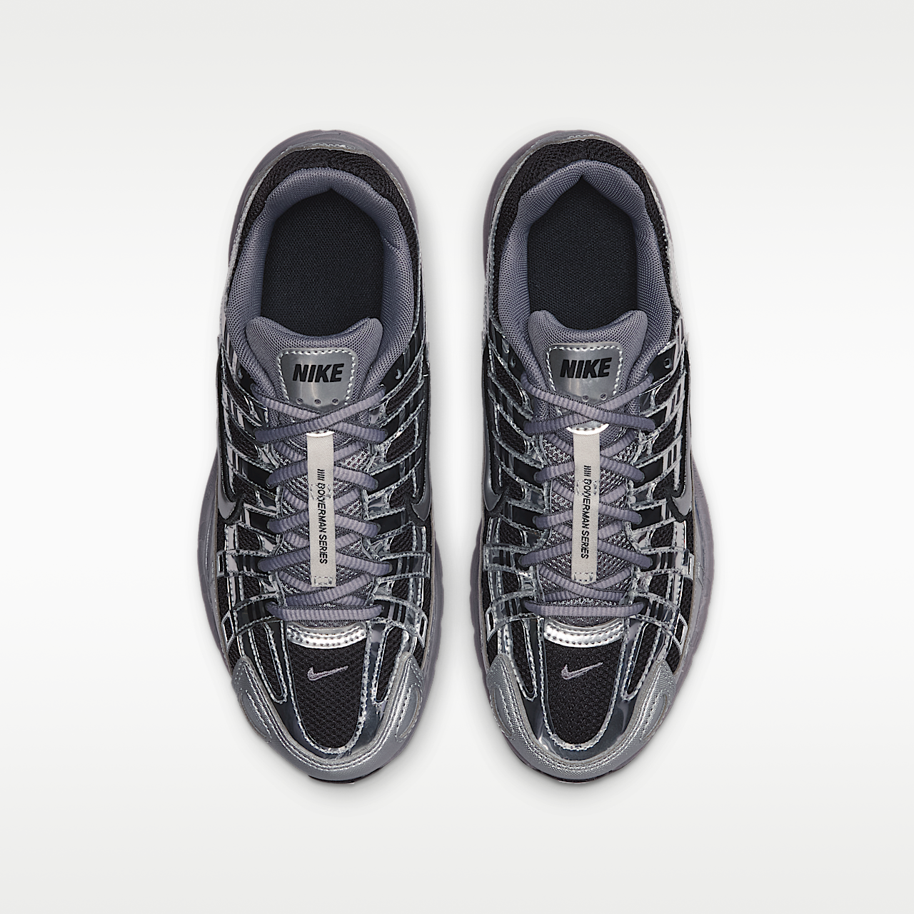 Nike P-6000 sneaker Zwart/Pencil Point/Dark Grey/Metallic Silver