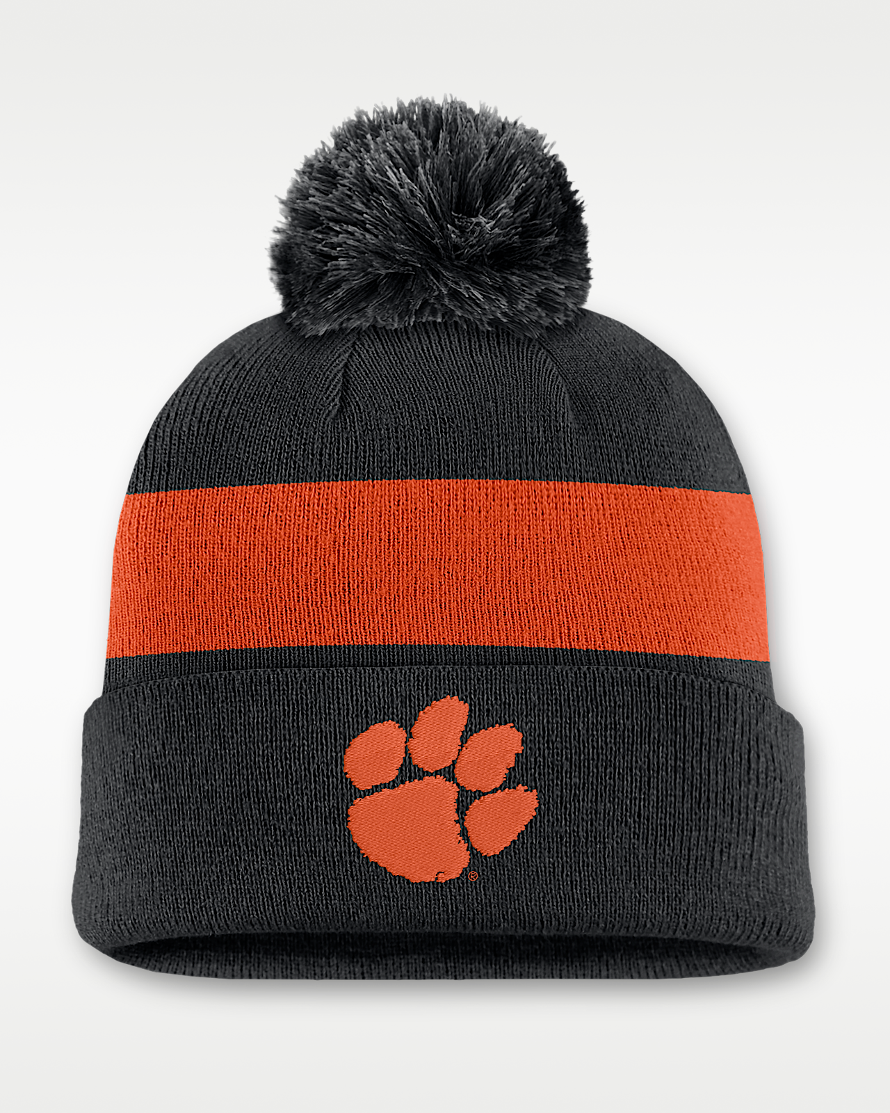 Женские  Clemson Peak Nike College Cuffed Beanie