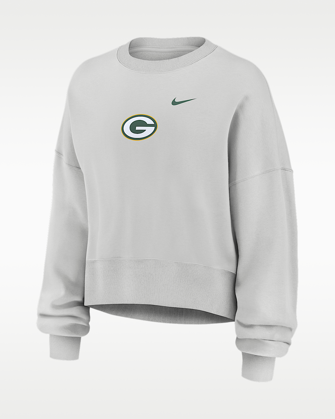 Женские  Green Bay Packers Primetime Phoenix Nike NFL Oversized Pullover Crew