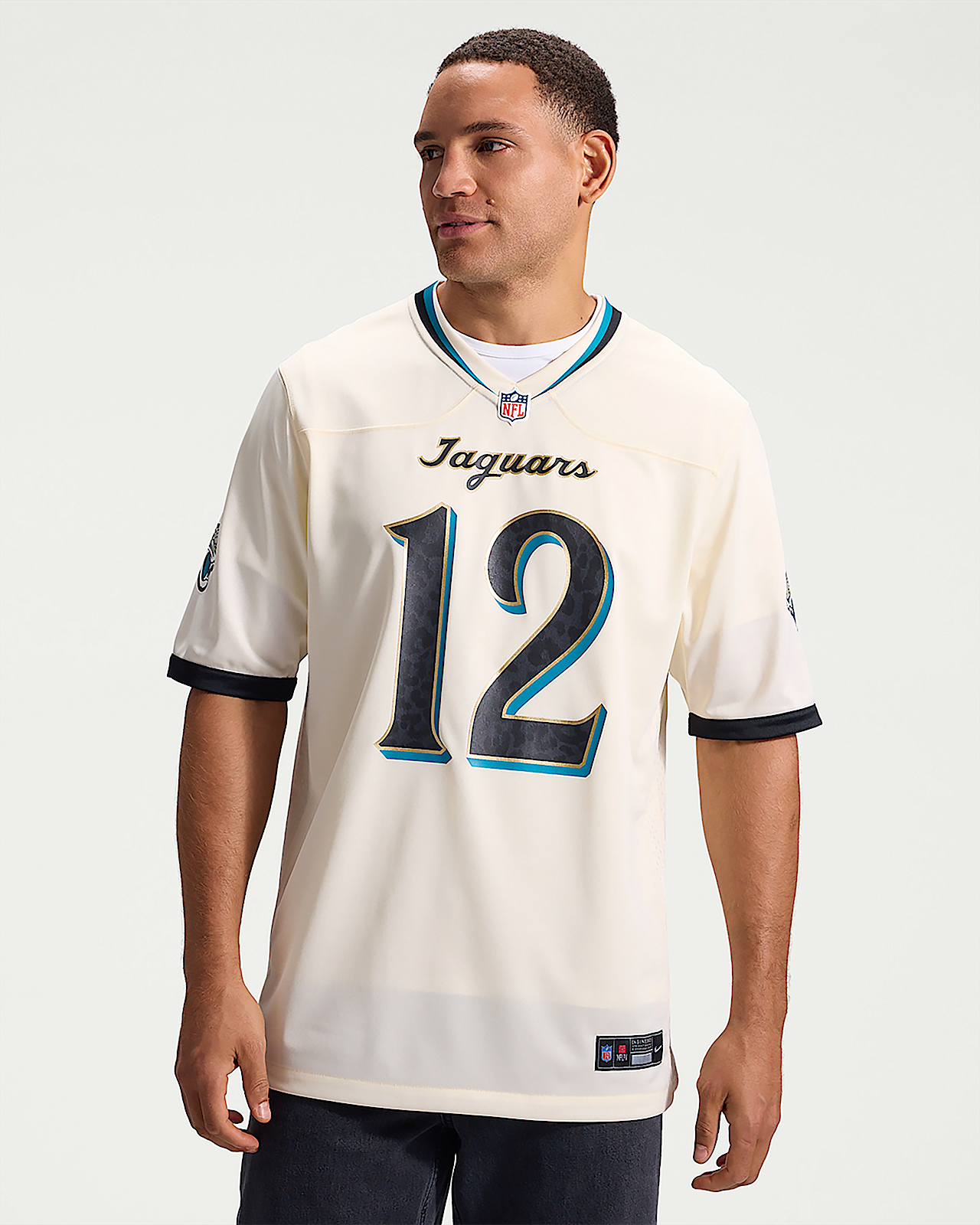 Мужские джерси Travis Hunter Jacksonville Jaguars Rivalries Collection Nike NFL Game Jersey