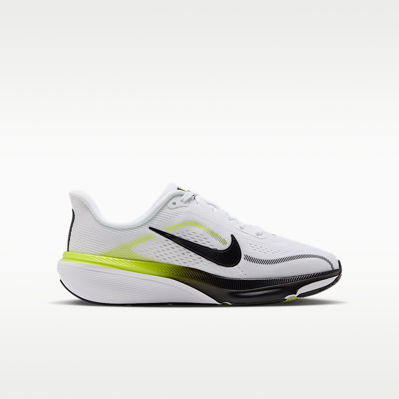 Nike Pegasus sneaker Wit/Lemon Venom/Wit/Zwart