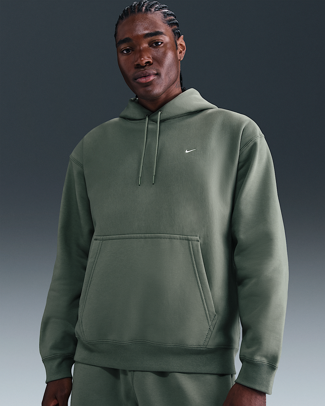 Мужское худи Nike Solo Swoosh Pullover Hoodie