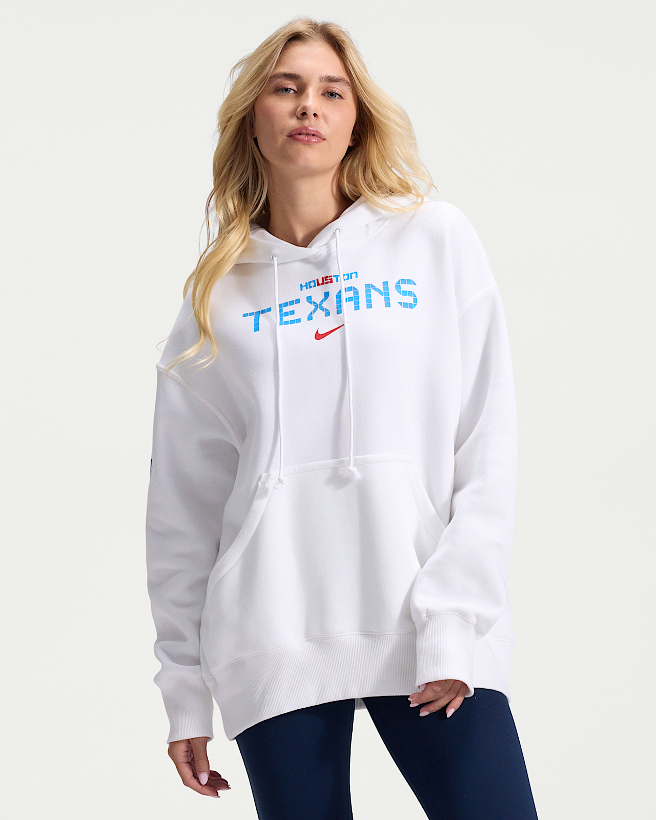 Женское худи Houston Texans Rivalries Collection Phoenix Nike NFL Oversized Pullover Hoodie