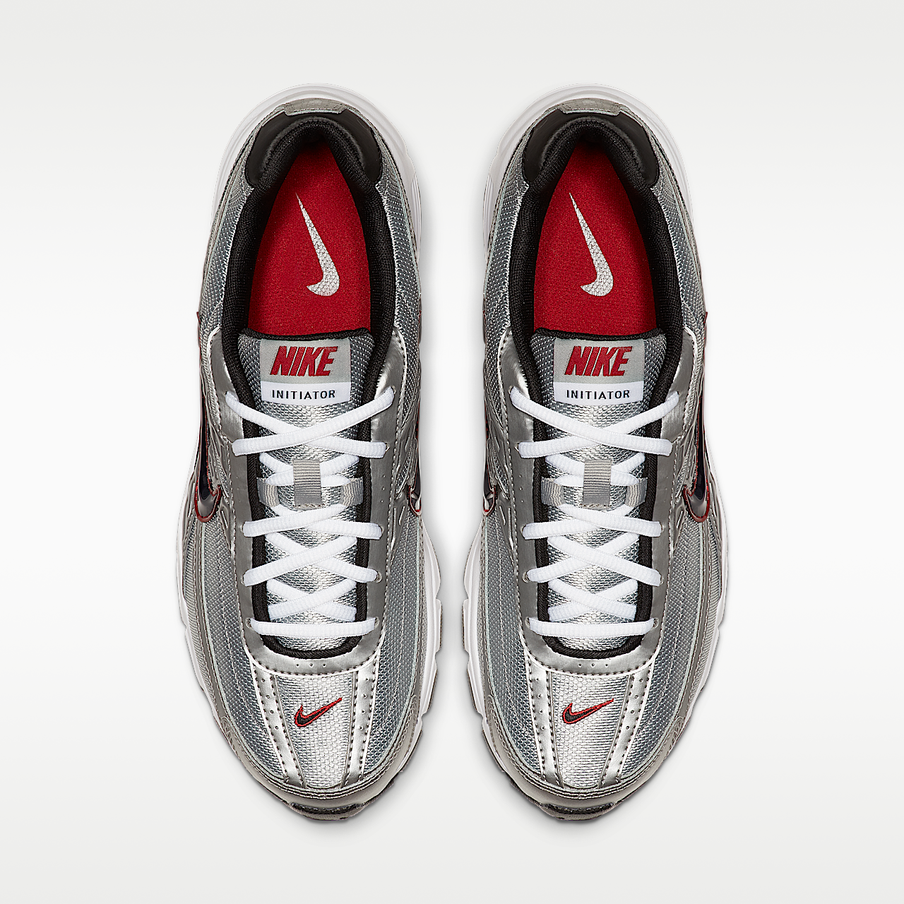 Nike  sneaker Metallic Silver/Wit/Zwart