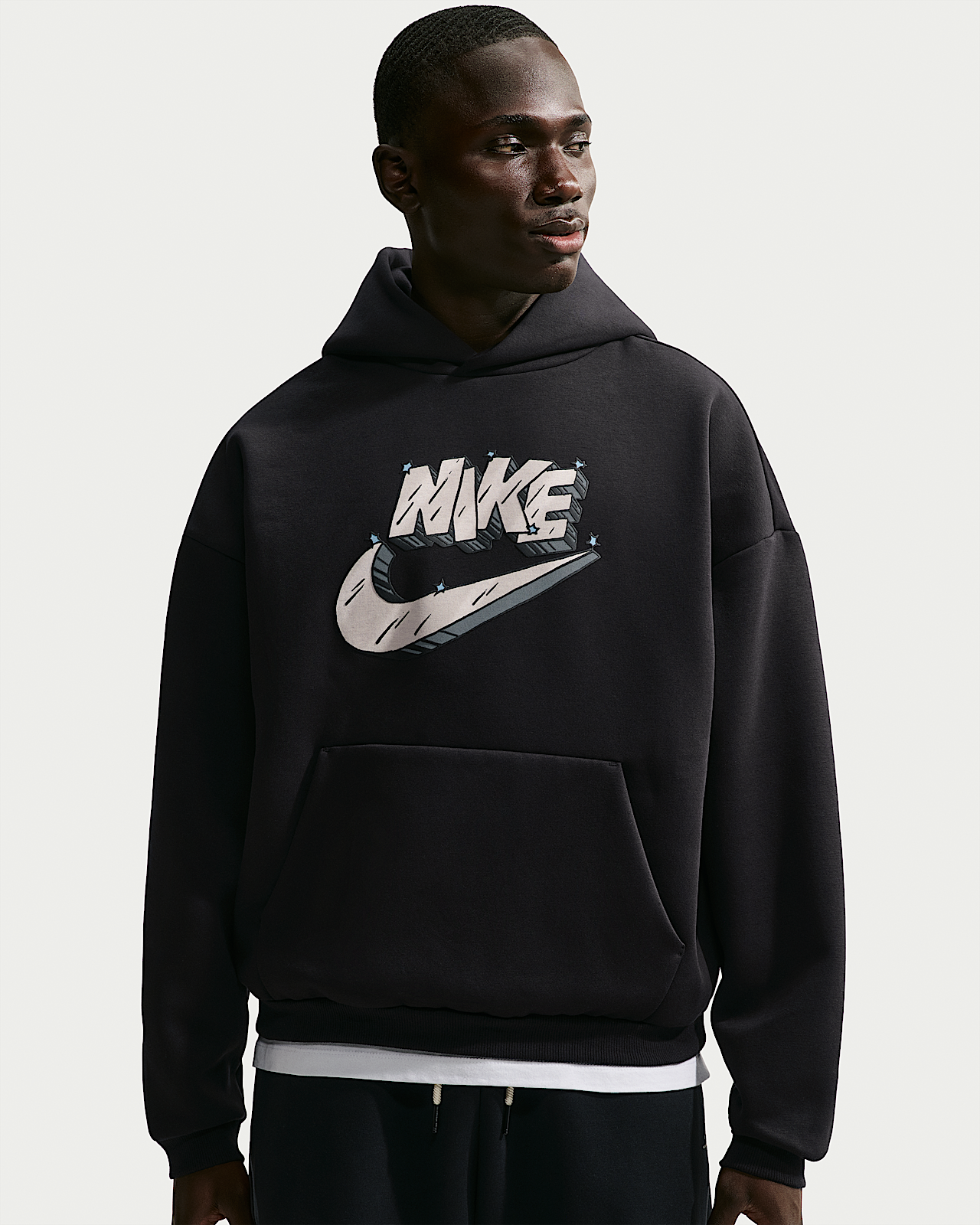 Мужское худи Nike Standard Issue Brushed Pullover Basketball Hoodie для баскетбола