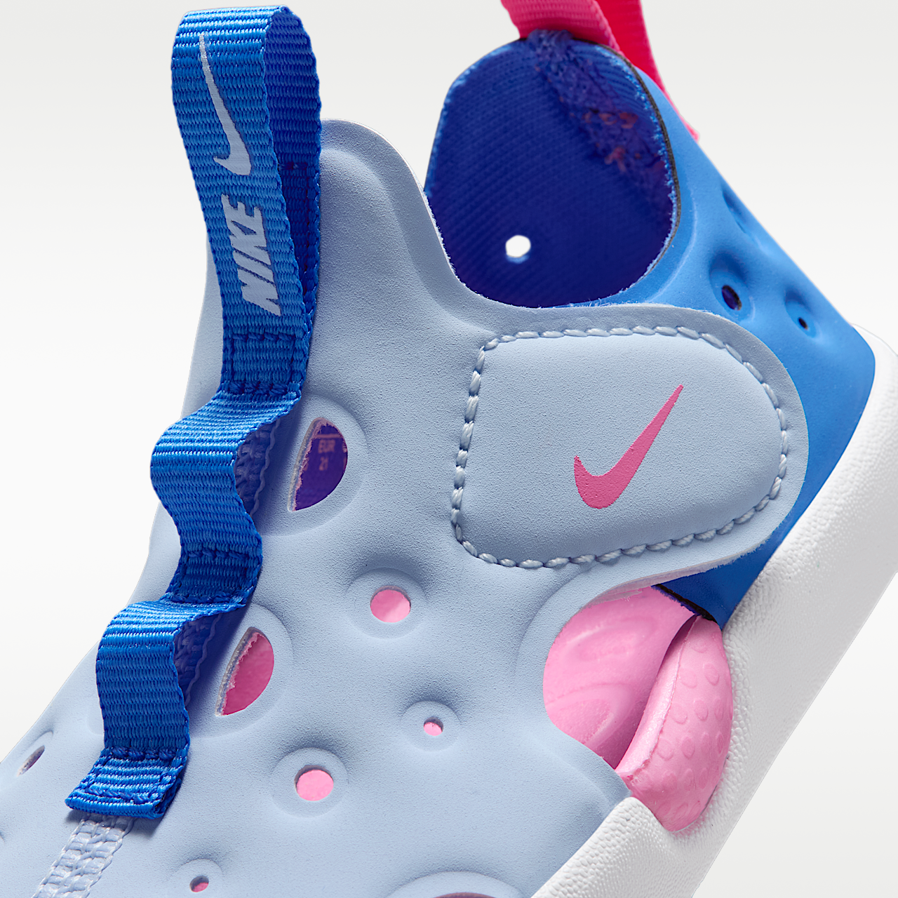 Nike  sneaker Hydrogen Blue/Blue Crystal/Wit/Pink Glow