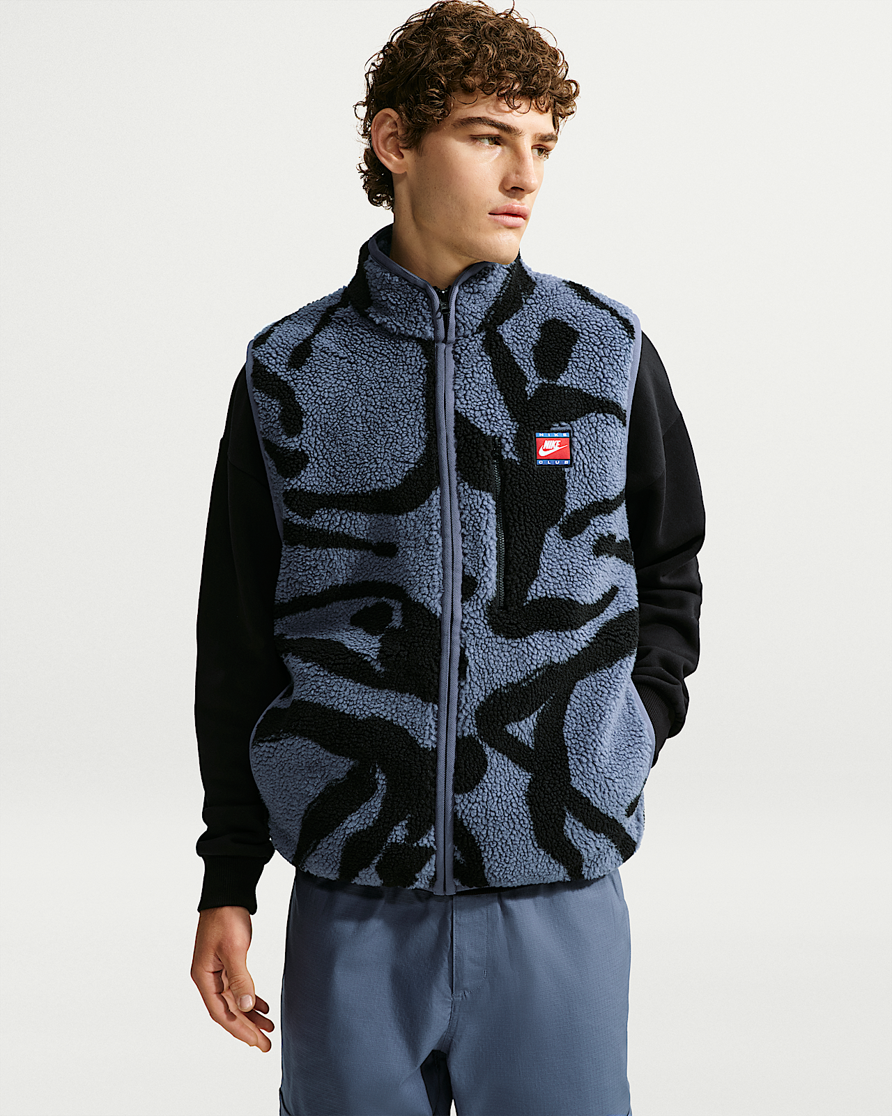 Мужская безрукавка Nike Club Winterized Fleece Full-Zip Vest