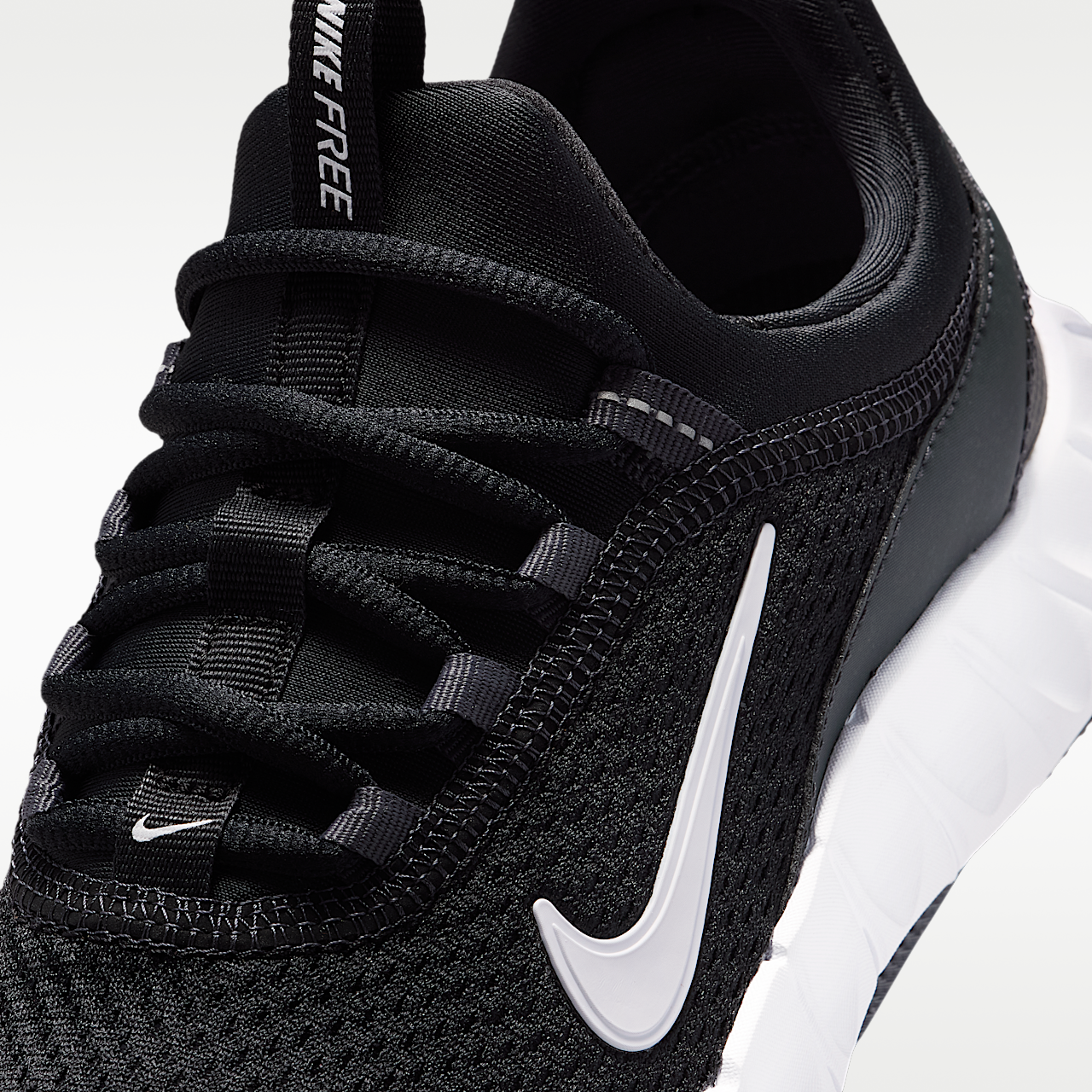 Nike Free sneaker Zwart/Anthracite/Wit