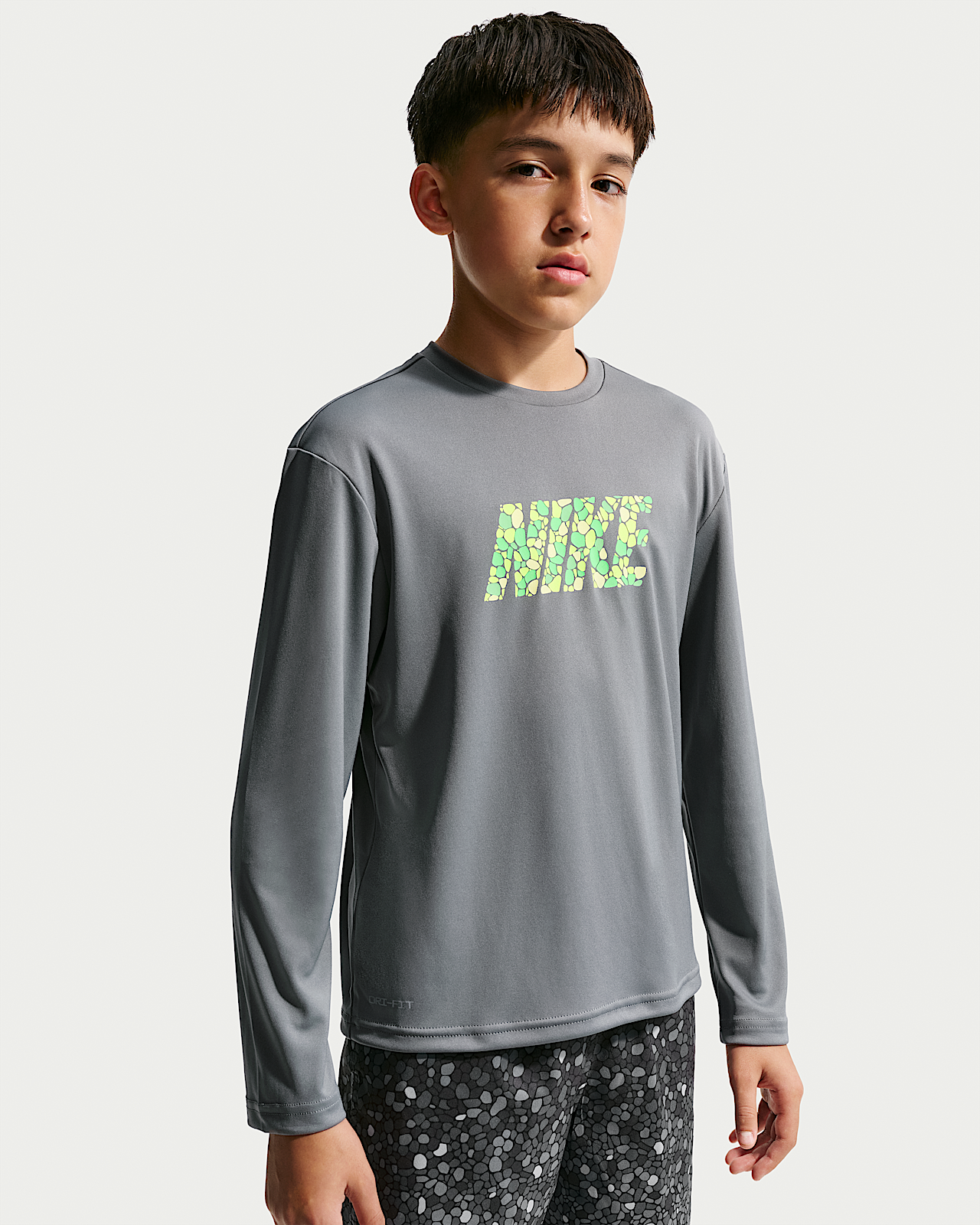 Детские  Nike Swim Hydroguard Big Kids' (Boys') Dri-FIT UV Long Sleeve Top