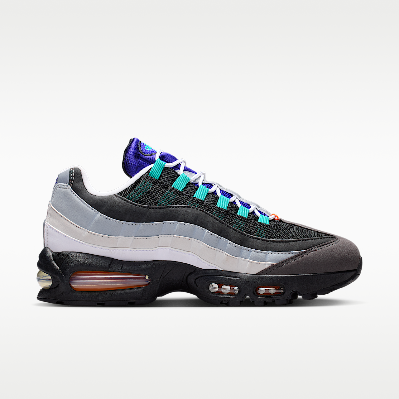Nike Air Max 95 sneaker Zwart/Wit/Volt