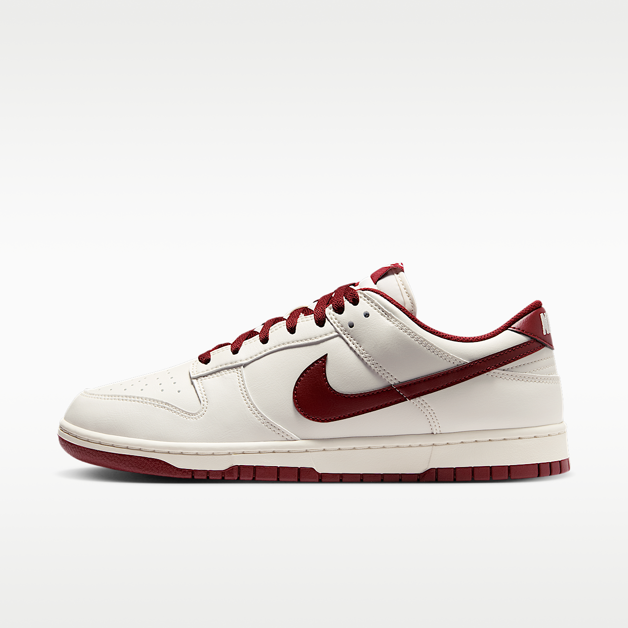 Nike Dunk Low Retro (Phantom/Phantom/Team Red)