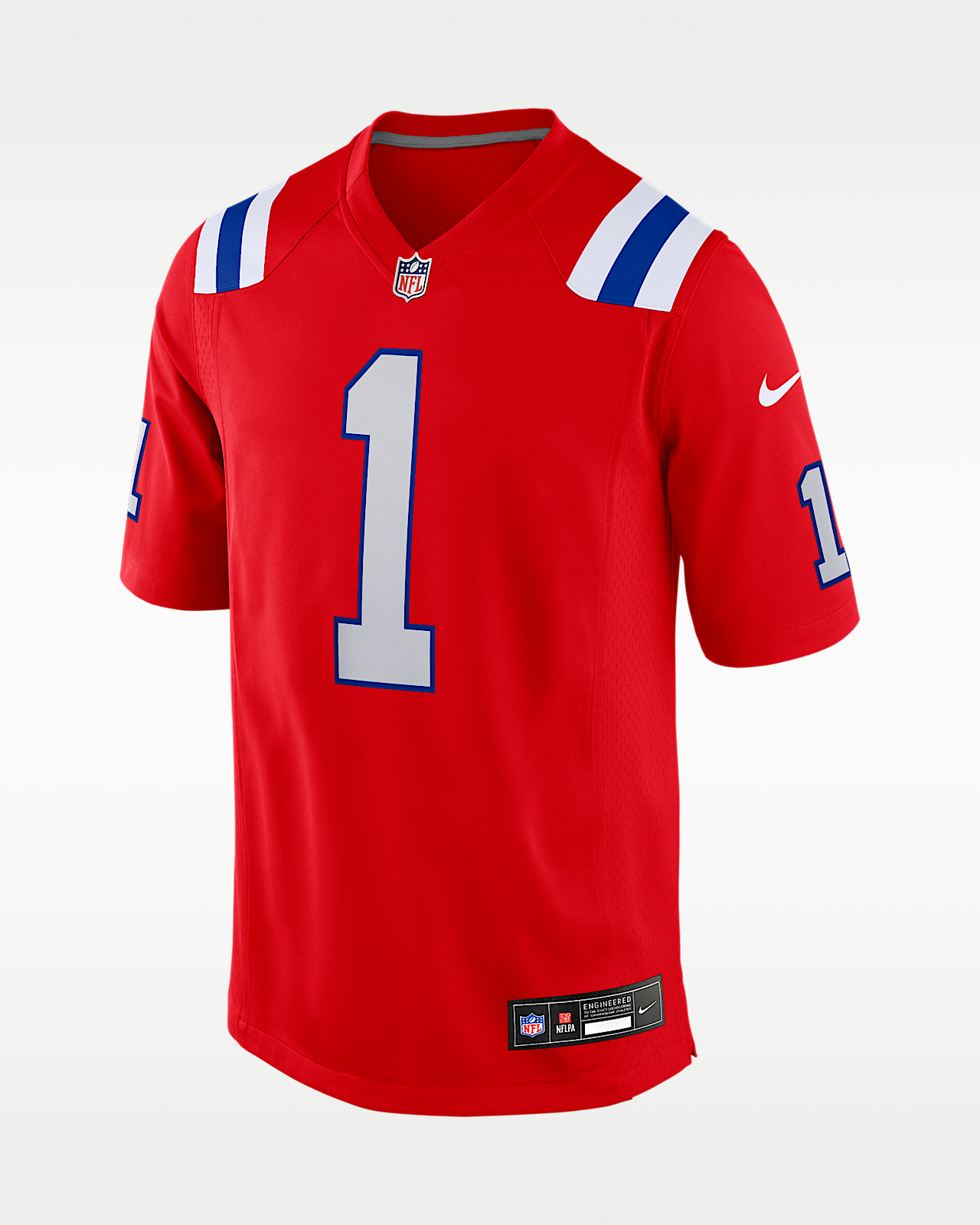 Мужские джерси A.J. Brown New England Patriots Nike NFL Game Jersey
