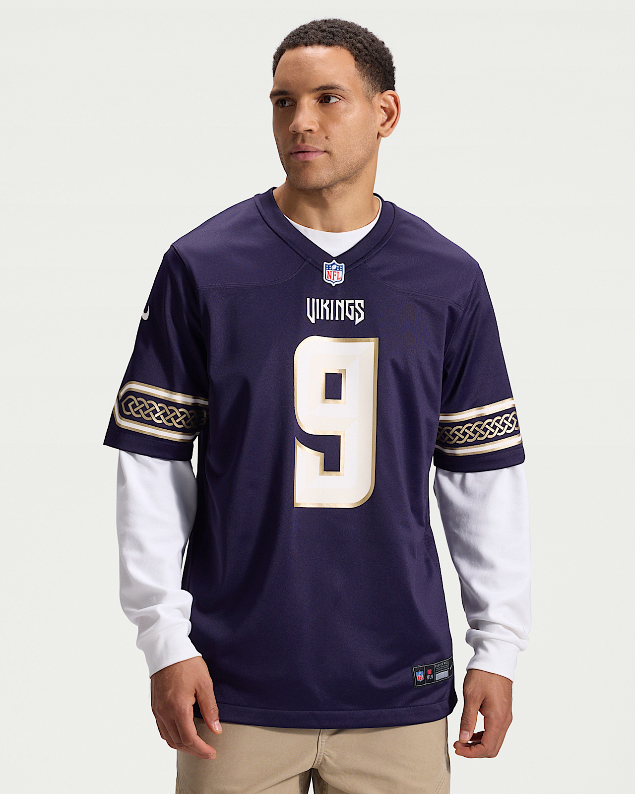 Мужские джерси J.J. McCarthy Minnesota Vikings Rivalries Collection Nike NFL Game Jersey