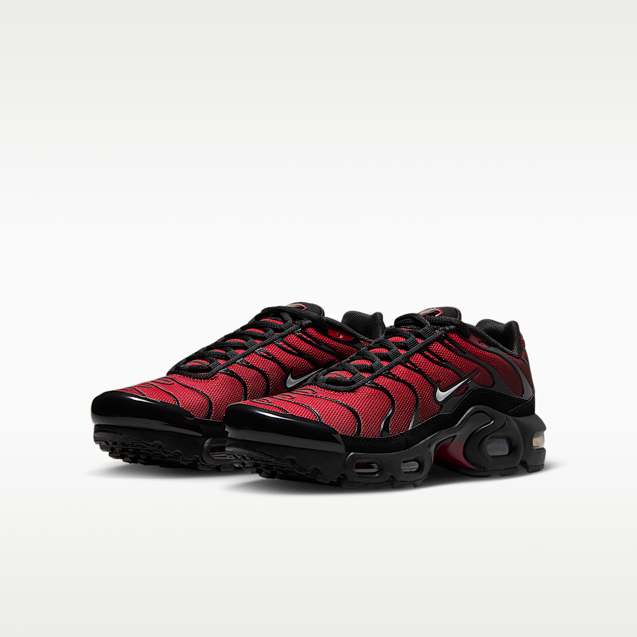 Nike Air Max Plus sneaker Tough Red/Zwart/Mystic Dates/Grey Fog