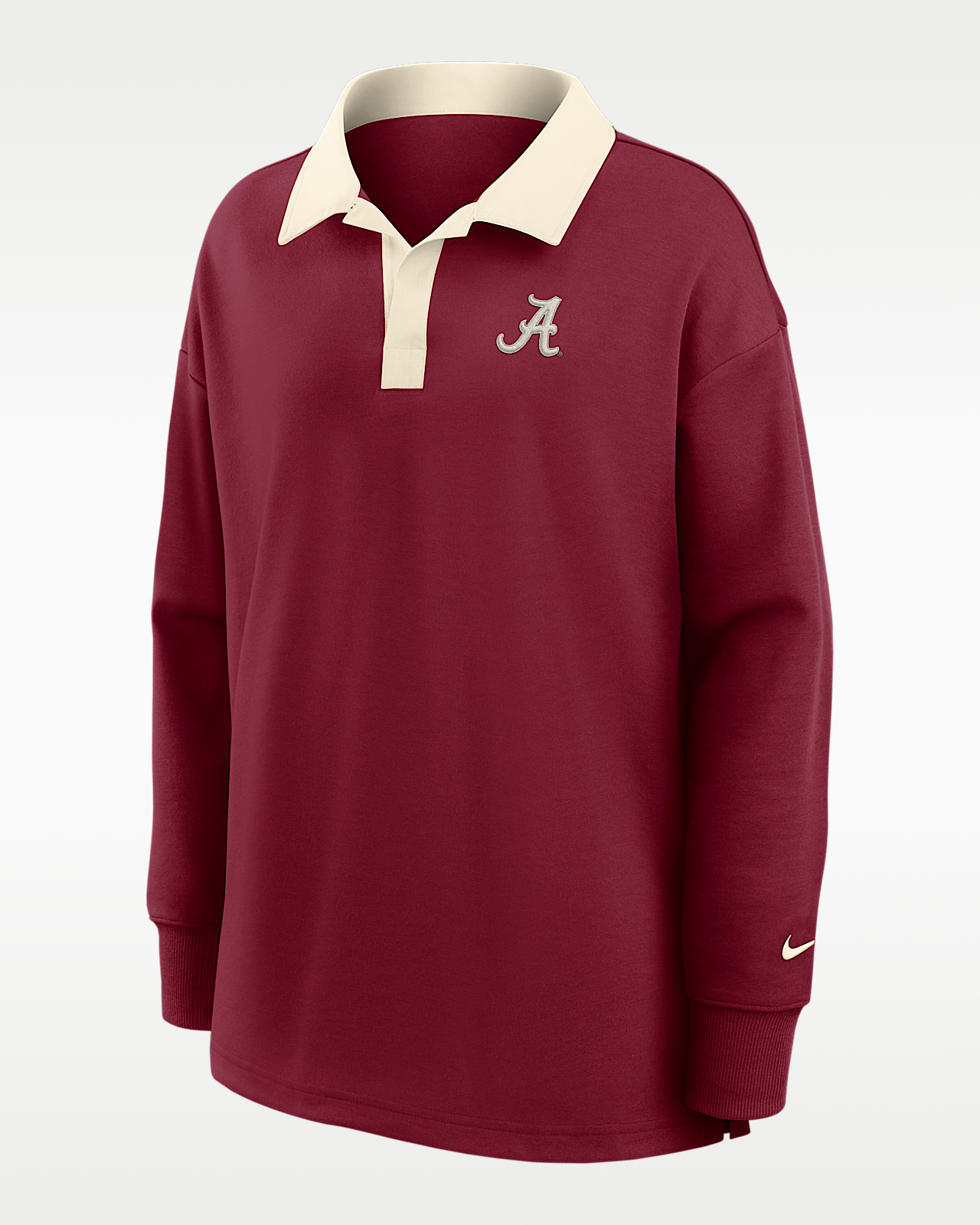 Женские  Alabama Academic Nike Dri-FIT Oversized Long-Sleeve Polo
