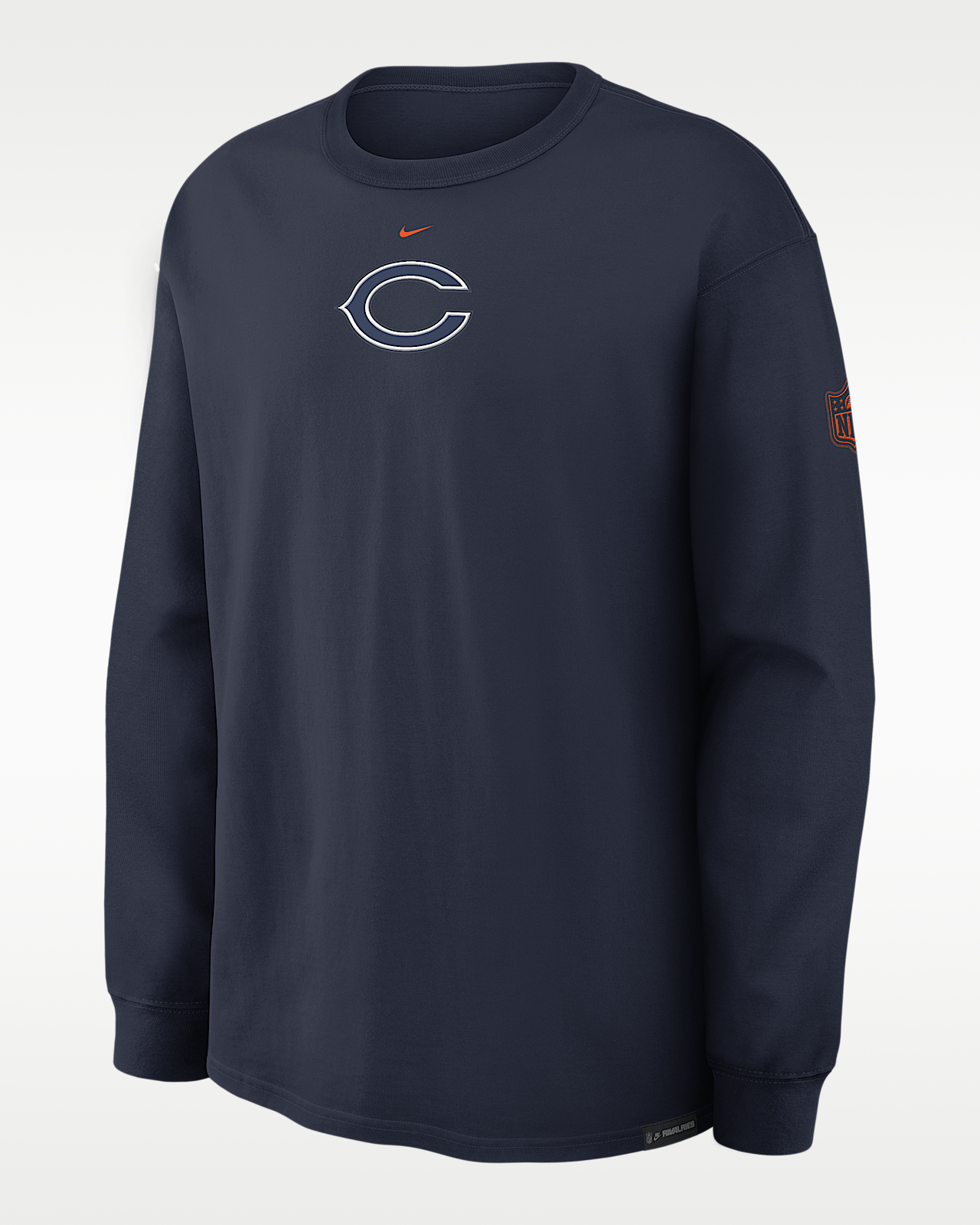 Мужская футболка Chicago Bears Rivalries Collection Max90 Nike NFL Long-Sleeve