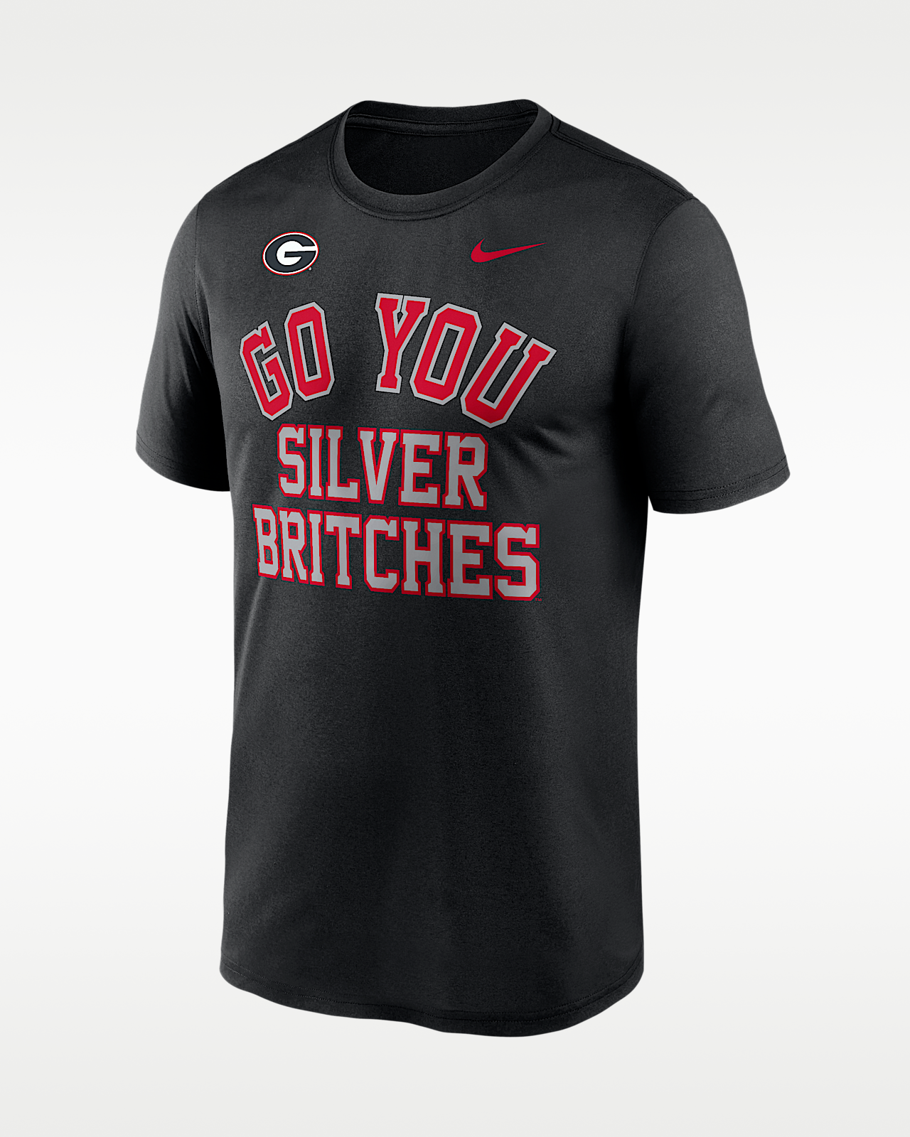 Мужская футболка Georgia Primetime Arch Mantra Legend Nike Dri-FIT College