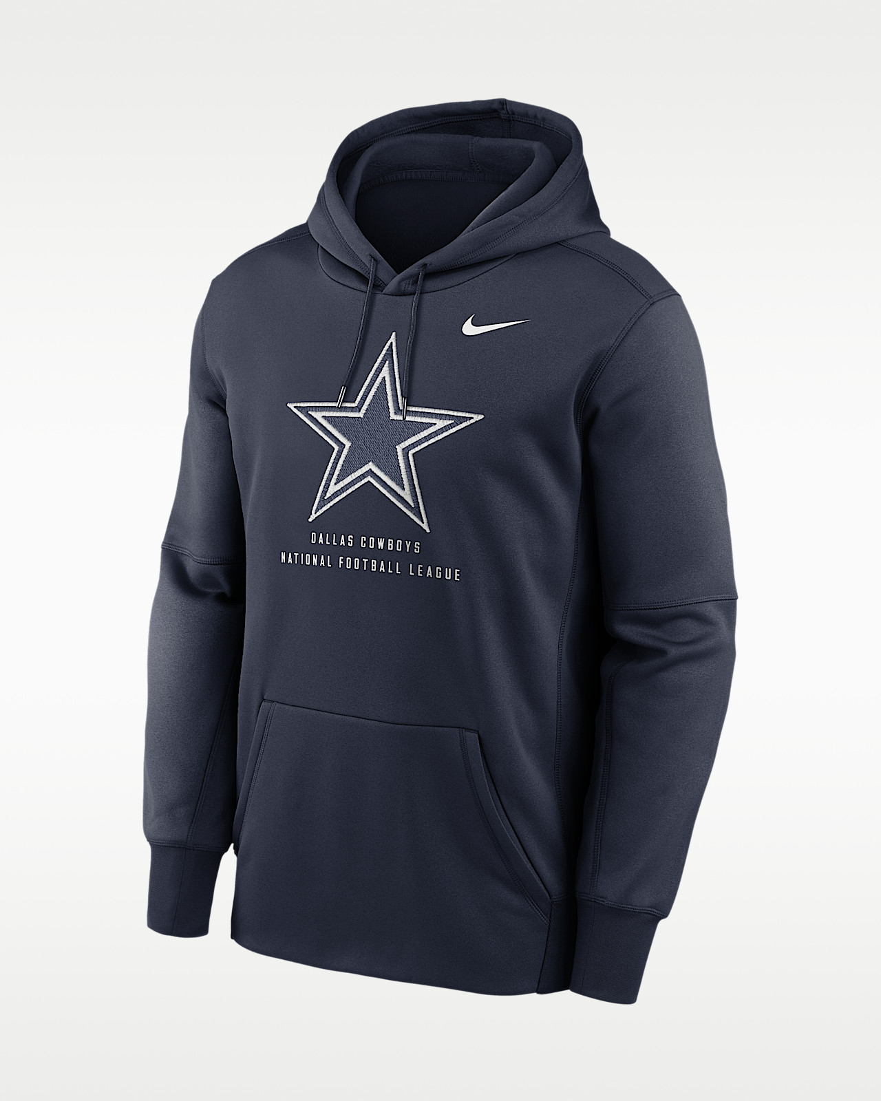 Мужское худи Dallas Cowboys Nike Therma NFL Pullover Hoodie