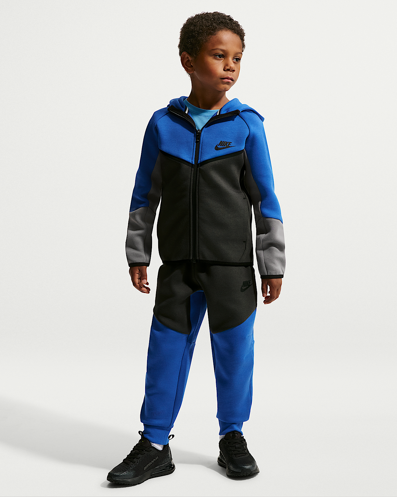 Детские  Nike Sportswear Little Kids' Tech Fleece 2-Piece Full-Zip Set