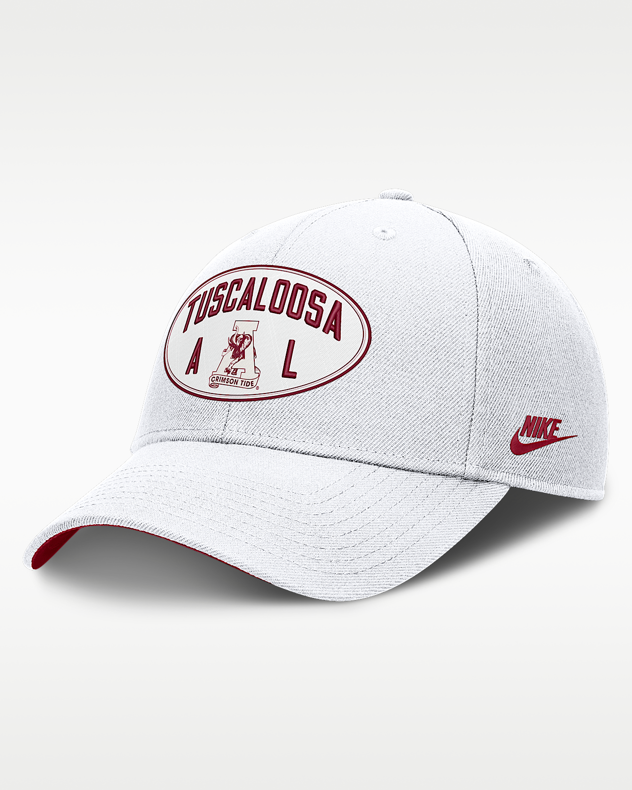 Женские  Alabama Legacy Letter Location Rise Nike Dri-FIT College A-Frame Adjustable Hat
