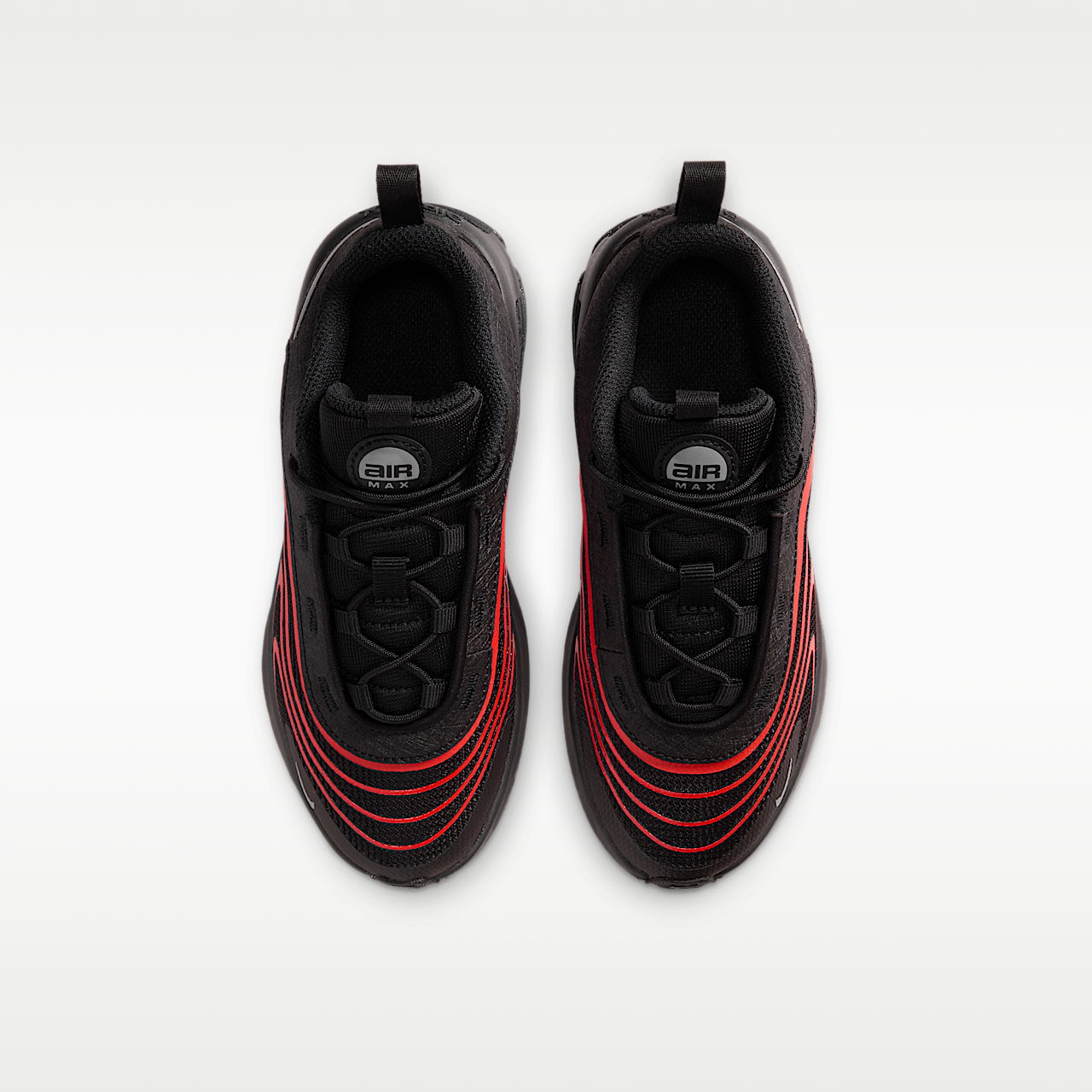 Nike Air Max sneaker Zwart/Picante Red/Smoke Grey