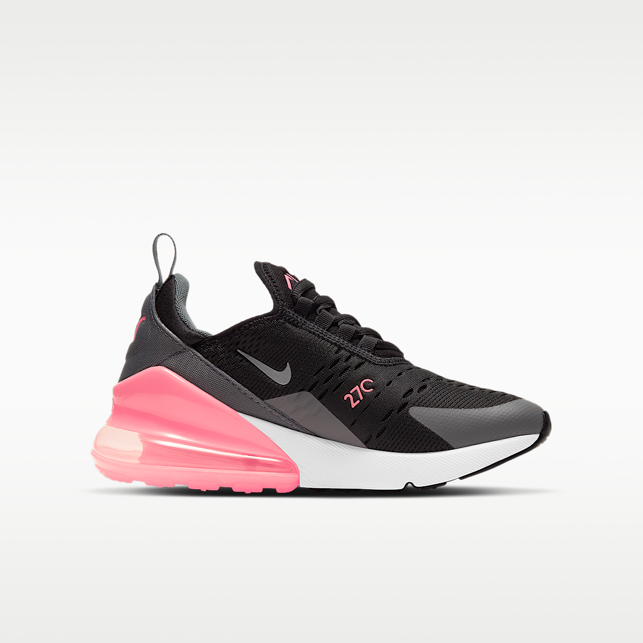 Nike Air Max sneaker Zwart/Smoke Grey/Sunset Pulse/Metallic Silver