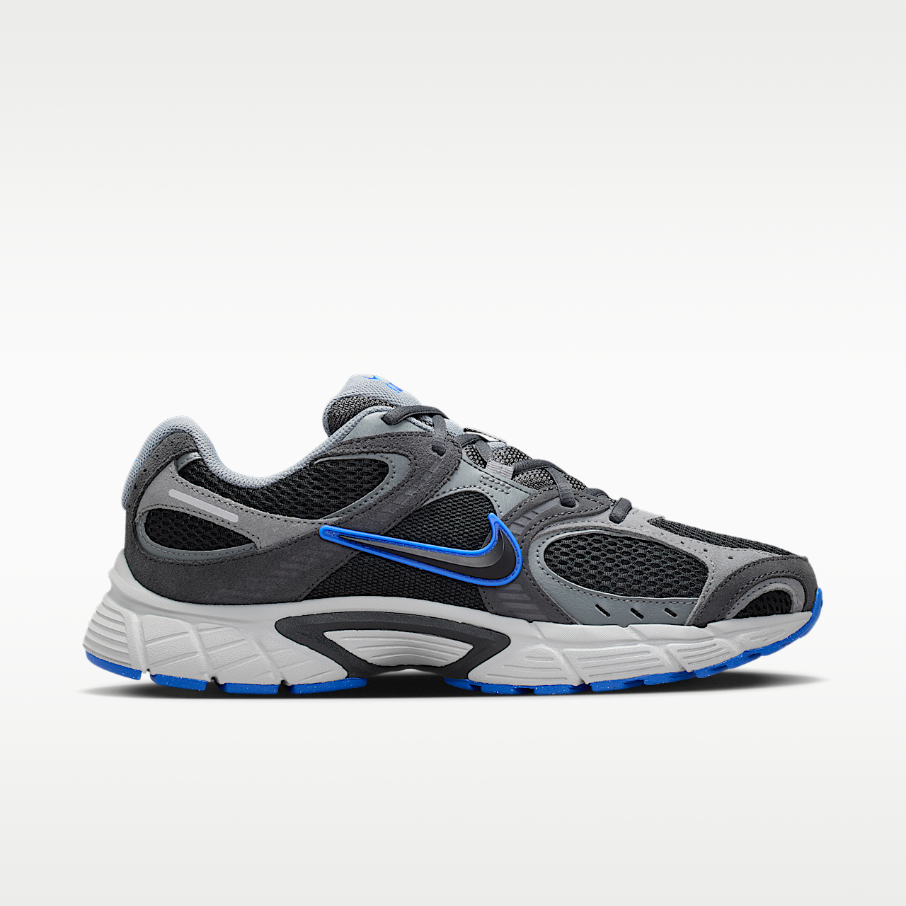 Nike  sneaker Smoke Grey/Anthracite/Racer Blue/Zwart
