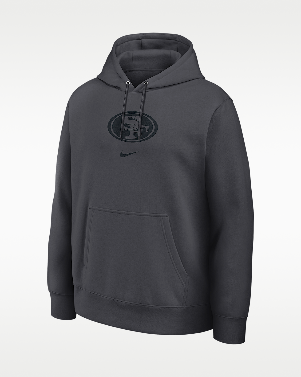 Мужское худи San Francisco 49ers Washed Club Nike NFL Pullover Hoodie