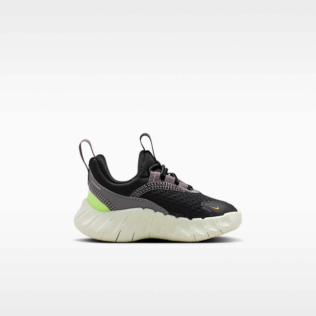 Nike Free sneaker Zwart/Pencil Point/Volt Ice/Saffron Quartz