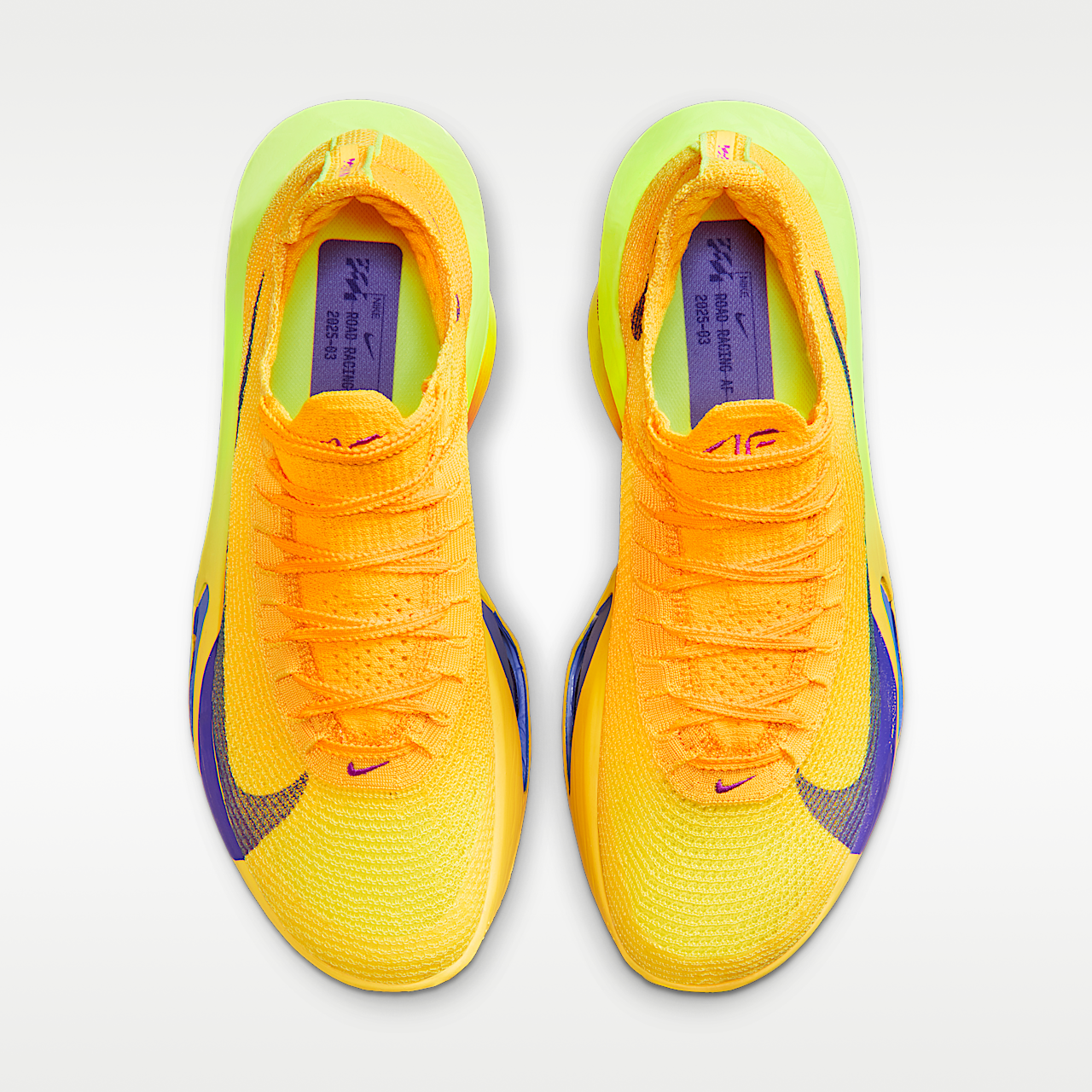 Nike  sneaker Laser Orange/Citron Pulse/Volt Ice/Indigo Burst