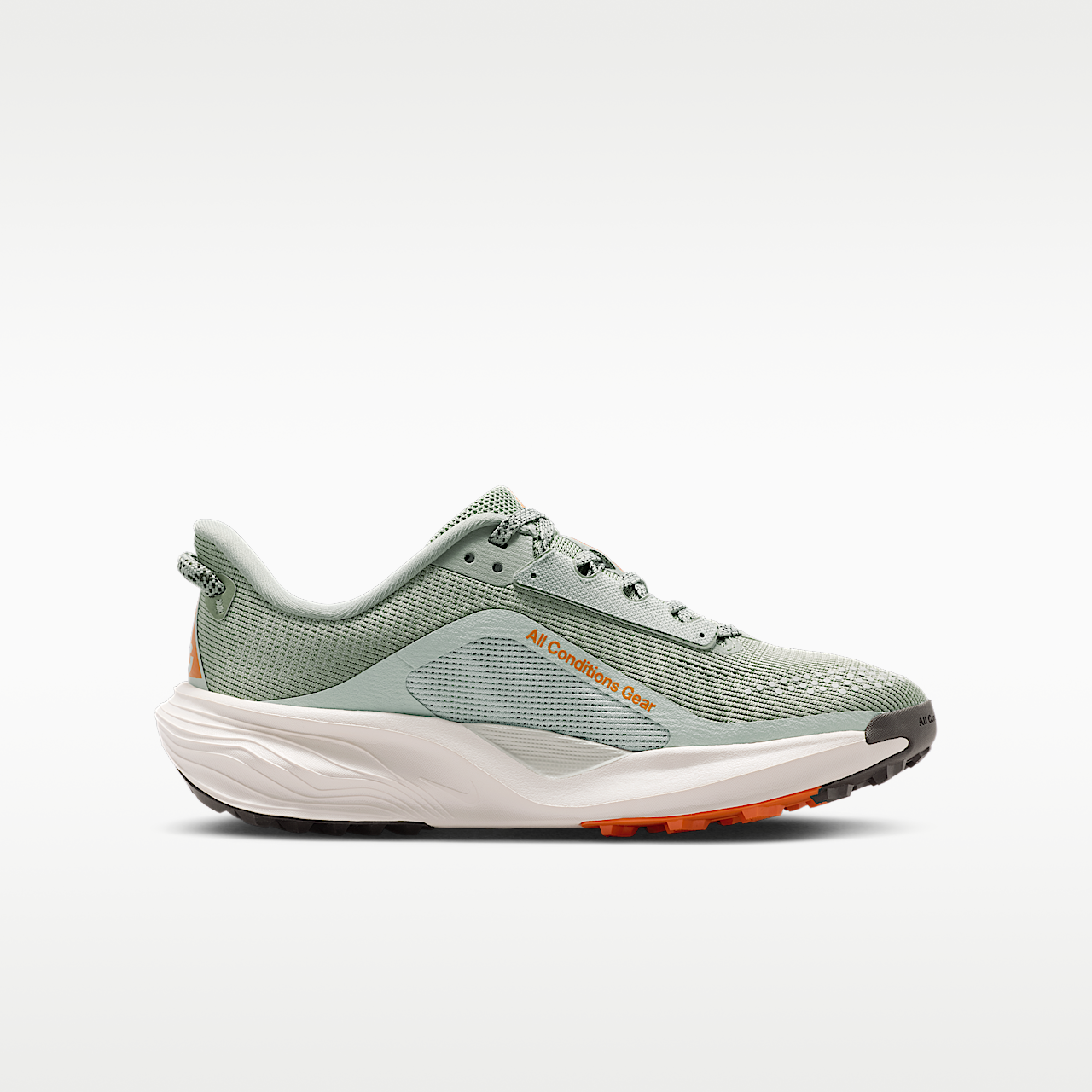 Nike ACG sneaker Jade Horizon/Light Silver/Safety Orange/Phantom