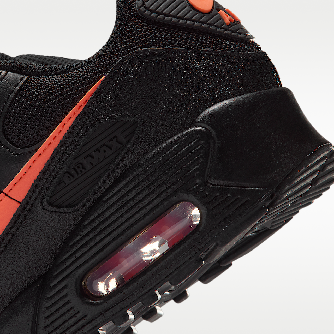 Nike Air Max sneaker Zwart/Turf Orange