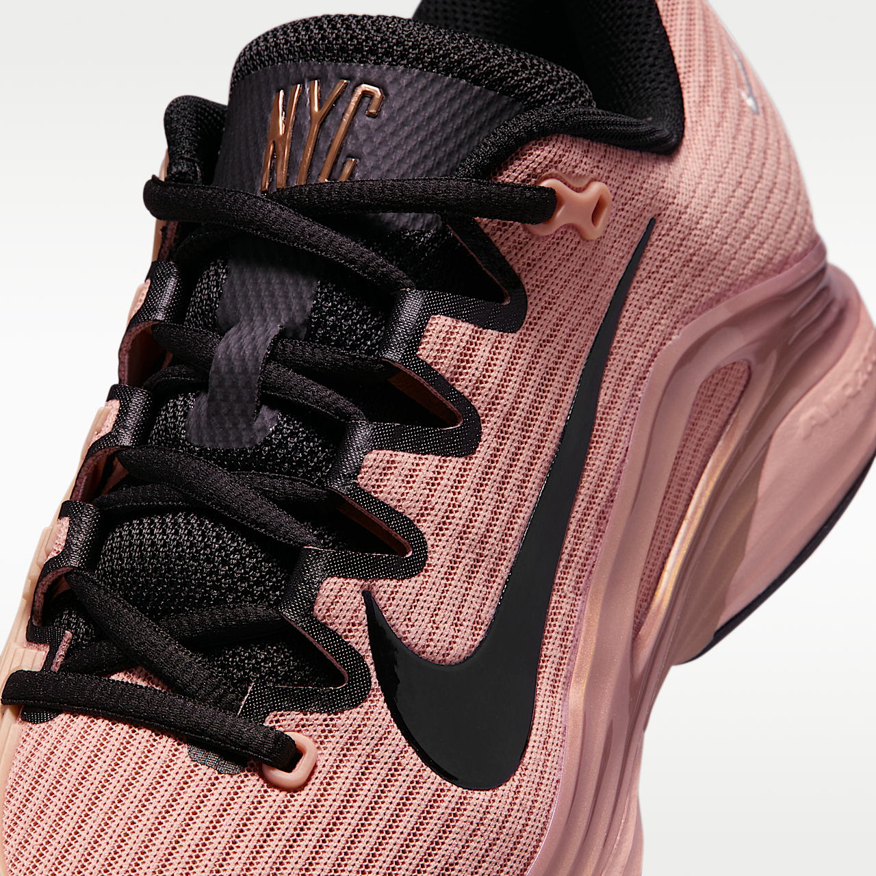 Nike  sneaker Metallic Red Bronze/Pure Platinum/Zwart