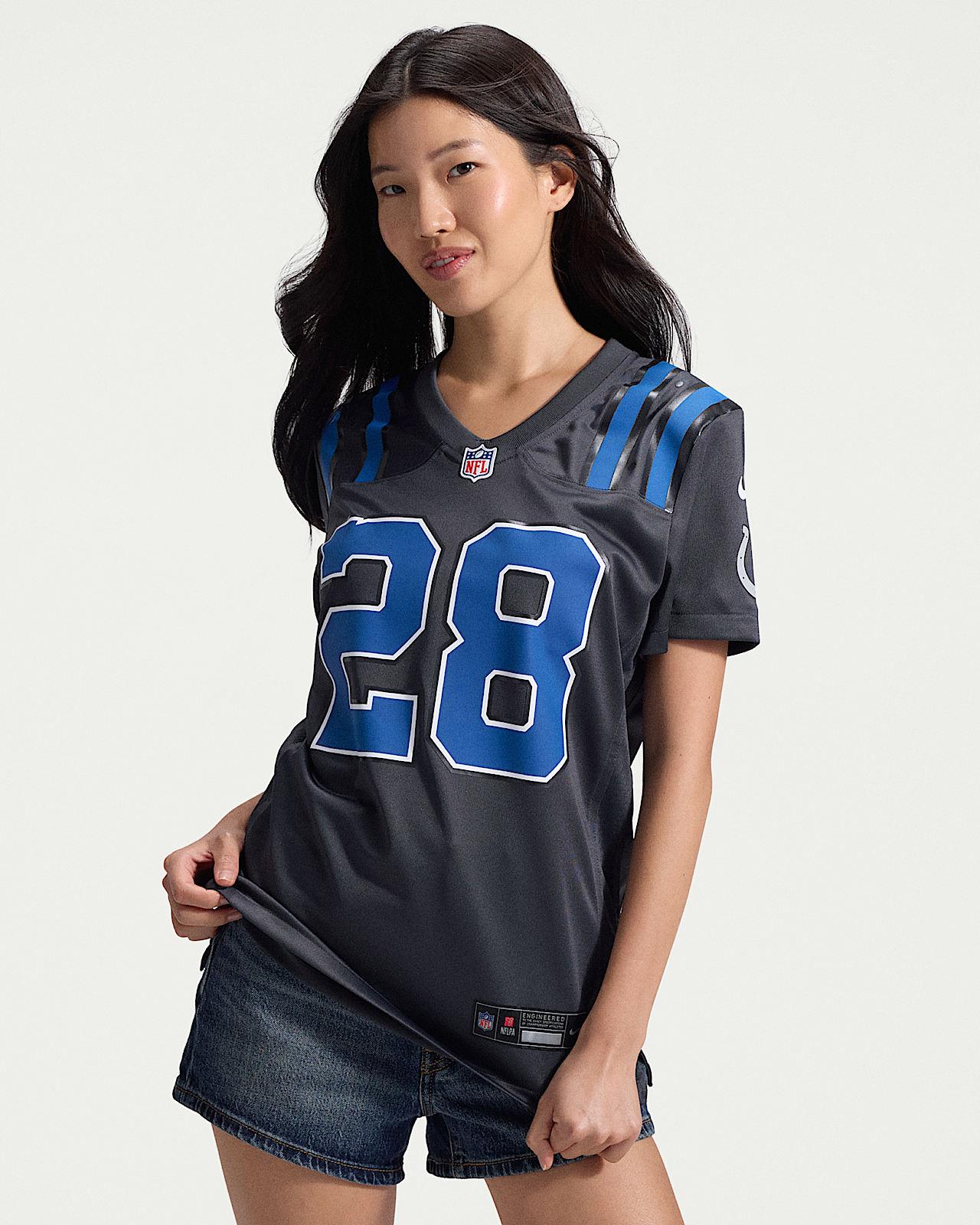 Женские джерси Jonathan Taylor Indianapolis Colts Rivalries Collection Nike NFL Game Jersey