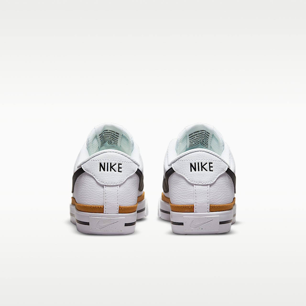 Nike  sneaker Wit/Desert Ochre/Team Orange/Zwart