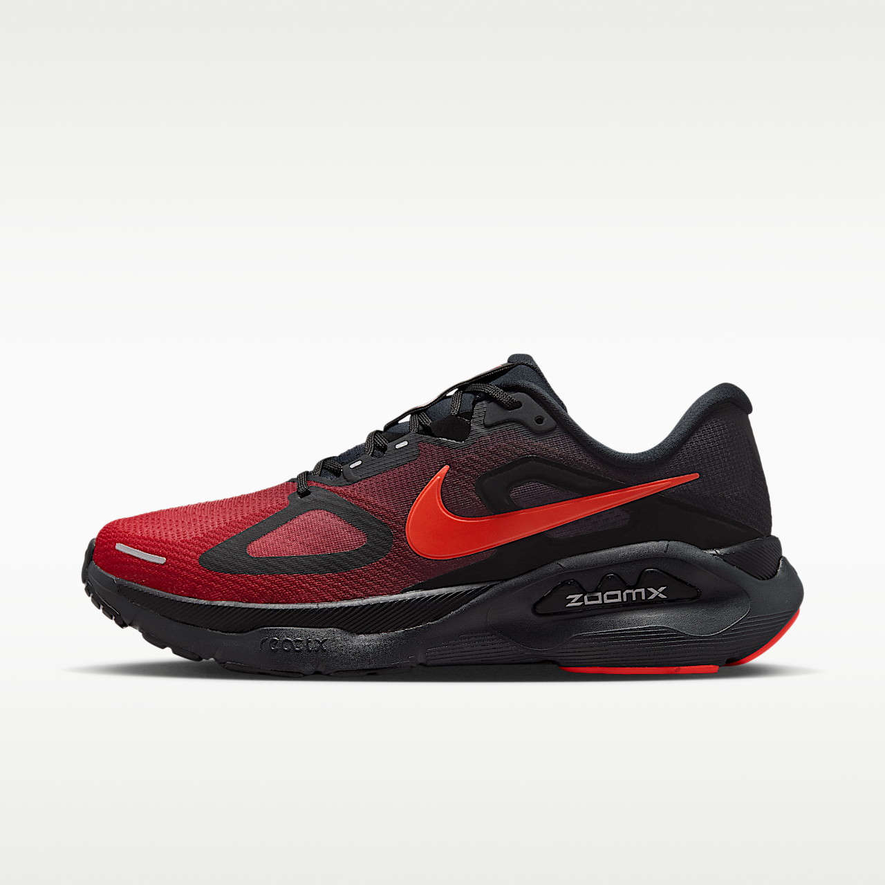 Nike  sneaker Zwart/University Red/Dark Smoke Grey/Bright Crimson