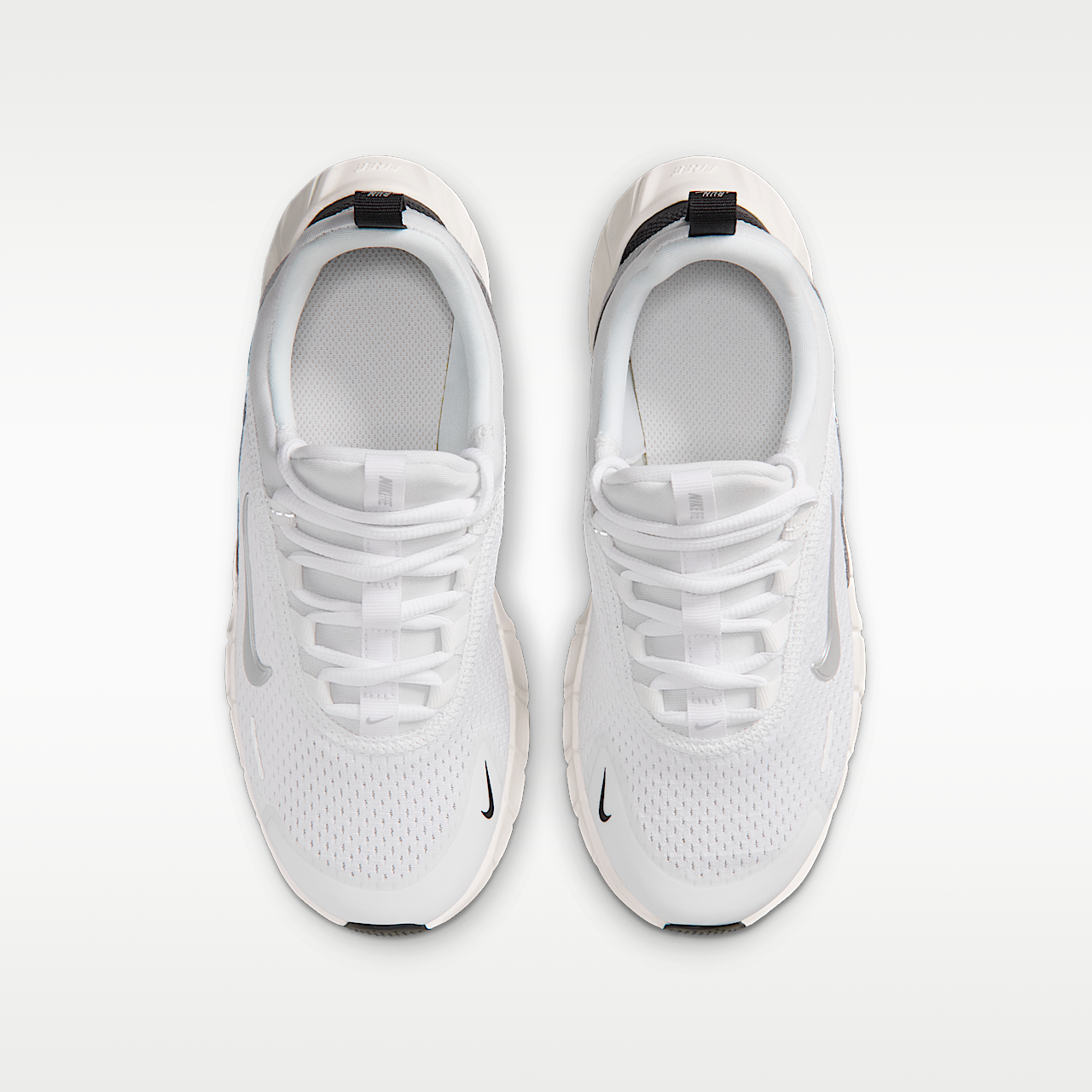 Nike Free sneaker Wit/Light Smoke Grey/Sail/Metallic Silver