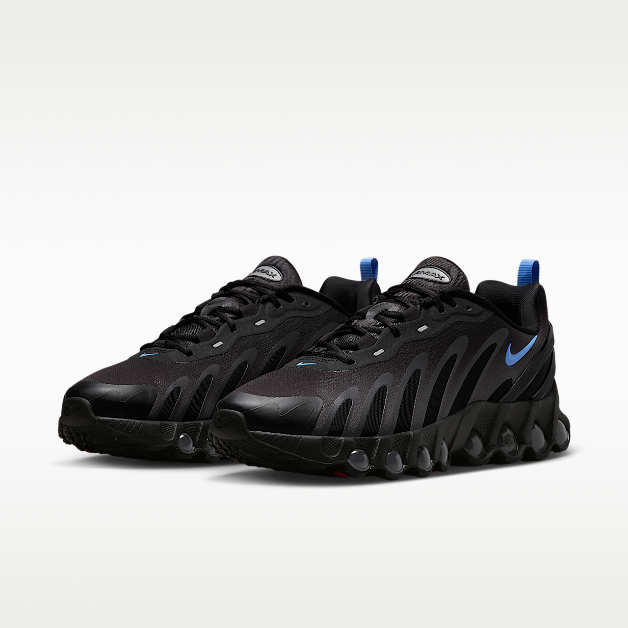Nike Air Max DN sneaker Zwart/Cool Grey/Wolf Grey/University Blue