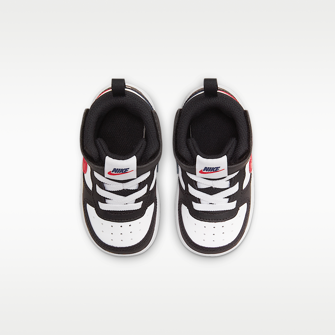 Nike  sneaker Wit/Wit/Zwart/University Red