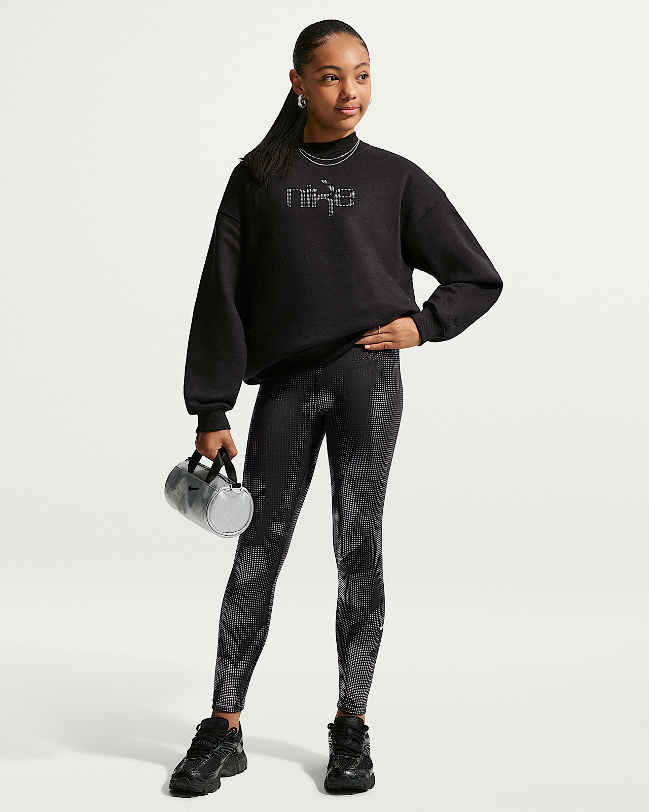 Детские тайтсы Nike One Big Kids' (Girls') Leggings